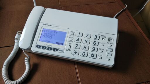 電話　KX-PD304-W値下げしました