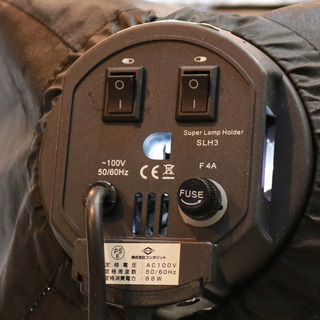  LED電球付 ソフトボックス　撮影用照明の画像