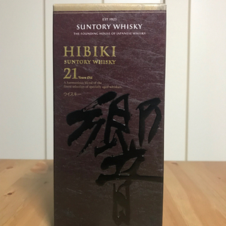 サントリー　ウイスキー響21年　新品　箱付き