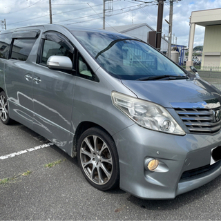 車検付きR4年6月28日！H21年アルファード240S！7人乗り...