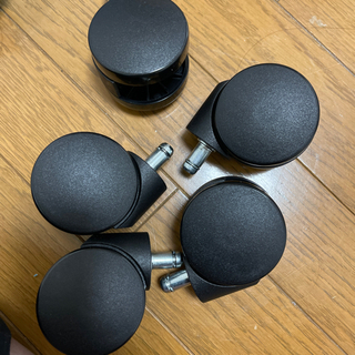 オカムラ ウレタンキャスター5個 