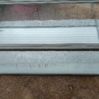 ʕʘ̅͜ʘ̅ʔ知育に！水槽60ｃｍ30ｃｍ深さ23ｃｍアクリル