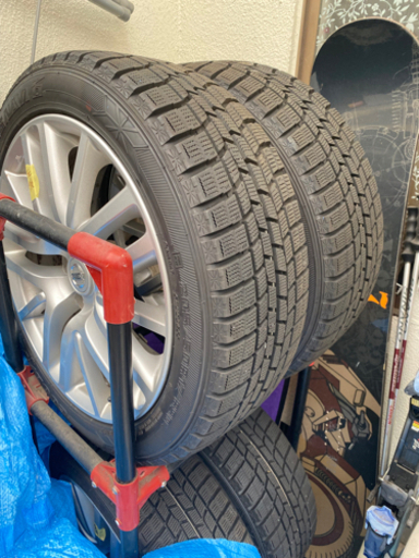 Goodyear ice navi6 Fuga ホイール　スタッドレスタイヤ　セレナ