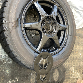 ★205/65R15★5穴マルチ★ET45★4本セット 良品中古スタッドレスセット絶賛展示中！！～5H（5穴） PCD100 195