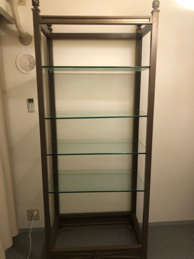 ディスプレイキャビネット 飾り棚 アンティーク  ショーケース ビンテージ