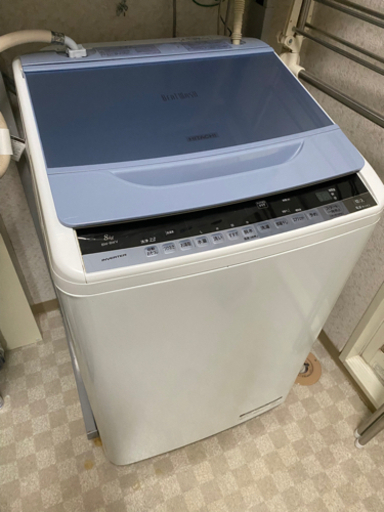 日立 全自動洗濯機 BW-8WV 最安値