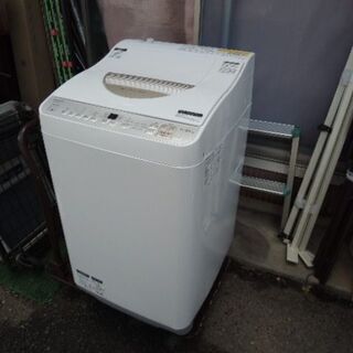 洗濯槽メンテ済み！5.5K　乾燥機能付　洗濯機　中古