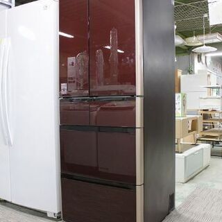 2015年式 565L HITACHI 冷蔵庫 R-G5700F(XN) 日立 真空チルド R-G5700F