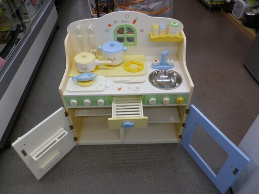 マザーガーデン しろたん デラックスキッチン ままごとキッチン 西岡店