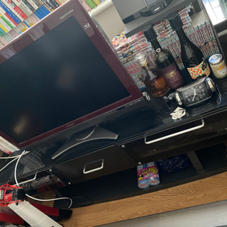 新生活応援: テレビ＋テレビデッキ（ただでお譲りします）