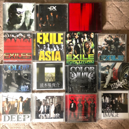EXILE CDセット！学生時代の青春譲ります！