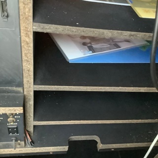 店舗用のテレビ台　高さ⒈1m 取りにきていただける方、お願いします。の画像