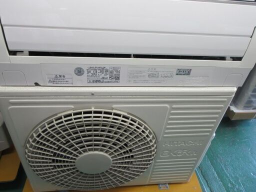 K02437　日立　中古エアコン　主に18畳用 冷 5.6KW ／ 暖 6.7KW