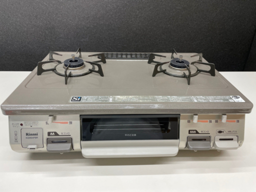 GM627【中古美品・クリーニング済】都市ガス 2016年製 RT64JH-R　幅59.5×奥44×高22(ゴトクを含む)㎝　リサイクルショップ　ケイラック朝霞田島店　ケイラック　埼玉県　朝霞市　田島　和光市　志木市　新座市　富士見市　ふじみ野市　三芳町　戸田市　蕨市　さいたま市(岩槻以外)　川越市　所沢市　上尾市　東京都　板橋区　練馬区　清瀬市