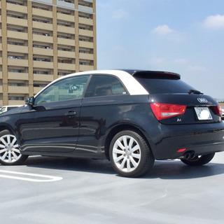 可愛いツートン《Audi A1》コミコミ価格！車検ほぼ2年！！の画像