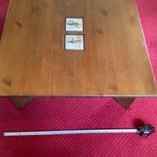 タイル埋め込み　北欧風テーブルです。の画像