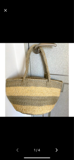 【新品】逗子Ginger beach inn シンプルなカゴバッグ