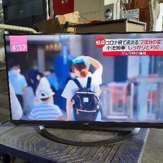 SHARP テレビ 4T-C40AJ1 リモコン、B-CASカード付き