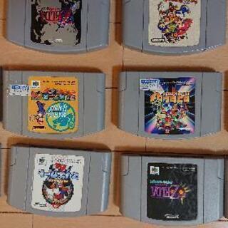 ニンテンドー64 本体+ソフト10本セットの画像