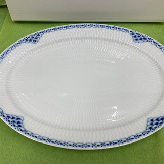 【愛品館江戸川店】ロイヤルコペンハーゲン　プリンセス オーバル ディッシュ 1016790 　未使用品①　在庫2つあります。問い合わせ番号102-024412-007の画像