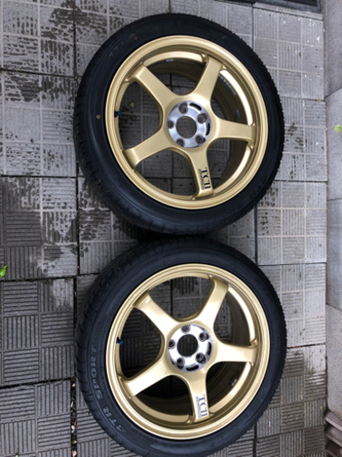 ADVAN Racing TCⅡ ホイールタイヤ2本セット