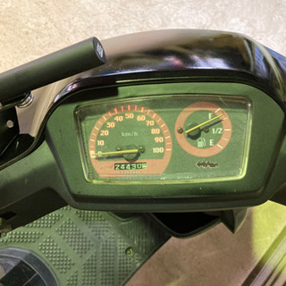 【売約済】100cc 実働 自賠責2年半年付き BT新品 バリ溝 スズキ CE13A アドレスV100 小型二輪バイク スクーター おまけ付きの画像