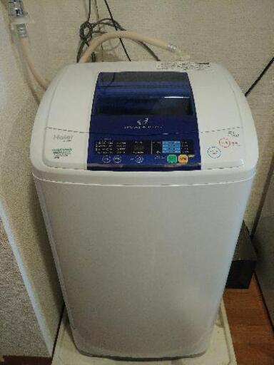 値下げ!【洗濯機　ハイアール2015製】5kg