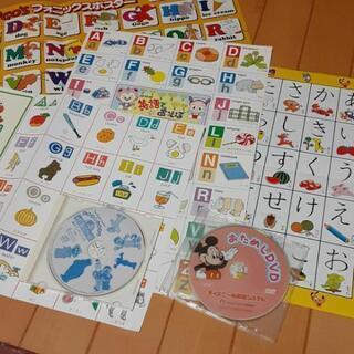 ディズニー♪マジックイングリッシュDVD&英語のCD ポスターの画像