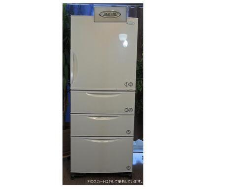 引き取り限定 TOSHIBA 冷蔵庫GLACIO GR-K37M(W)