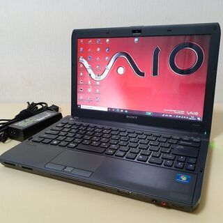 【取引中です】☆SSD搭載で快適☆　SONY　VAIO　13インチ　Webカメラ　Bluetooth　Wi-Fi　マルチ　指紋認証　　Windows10　