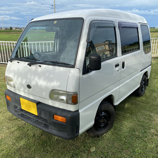☆スバル☆サンバーバン☆4ナンバー☆極上車☆5MT☆エアコン☆社...