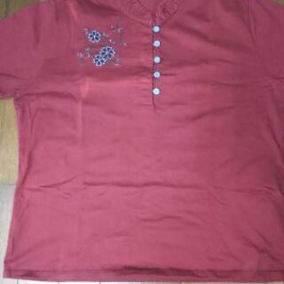 赤  LL  Tシャツの画像