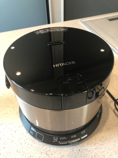【処分】HITACH IH炊飯器　2合炊き　2018年製