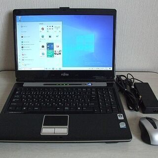 高速SSD120GB搭載　Fujitsu FMV-BIBLO NF/D50 ノートパソコン　(3831)