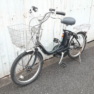 8月-9　電動アシスト自転車　ブリヂストン　バッテリー　鍵1本　充電器付き　電動自転車