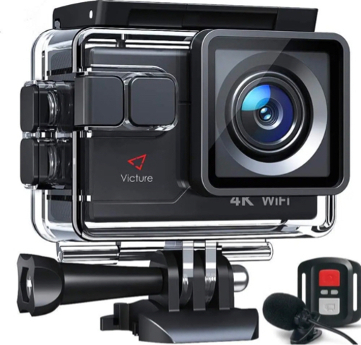 Victure AC700 アクションカメラ 4KフルHD高画質 WIFI搭載