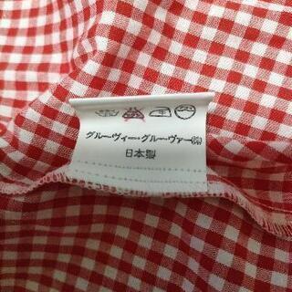 新品未使用　ギンガムチェックブラウス　グルーヴァーの画像