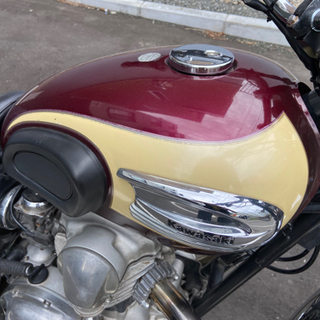 【車検なし】KAWASAKI W650 低走行車 ローダウン アップハンドルの画像