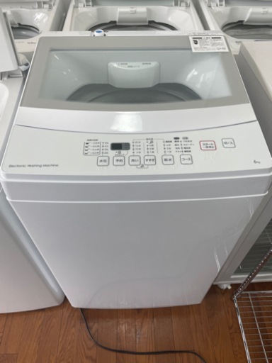 送料・設置込み　洗濯機　6kg NITORI 2019年