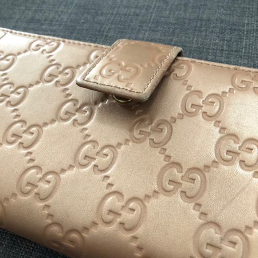 GUCCI‼︎ ピンク長財布(付属品全部あり)