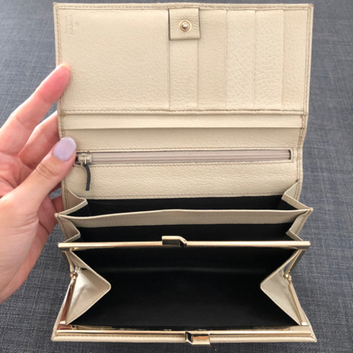 GUCCI‼︎ GG柄キャンバス長財布(付属品全部あり)