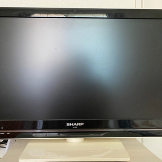 22インチ AQUOSテレビ 