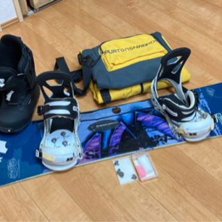 2021/08/29更新 Burton スノーボード3点セット+...