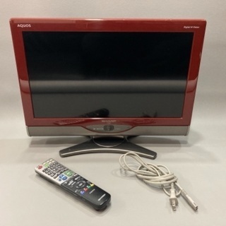 20V型 液晶テレビ SHARP LC-20DE7 ハイビジョン...