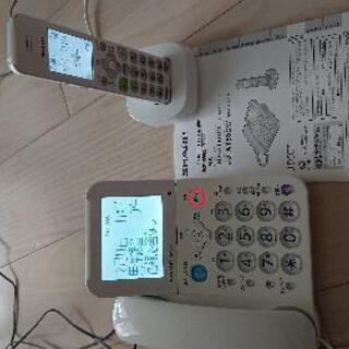 SHARP_電話機_JD-AT80CL お年寄り向け 迷惑電話お断り