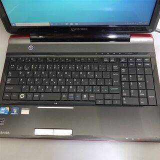 新品高速SSD搭載 レッド色 ノートパソコン 中古良品 15型 Toshiba 東芝 V65/86L Core i5 4GB Blu-ray 無線 カメラ Win10 Officeの画像