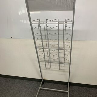 ⑭A4 リーフレットラック＜2列＞付き　スタンドの画像