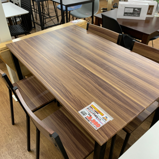 ﾀﾞｲﾆﾝｸﾞ5点ｾｯﾄ(No:1247435) ダイニング５点セット【店頭取引限定】【中古品】早い者勝ち！🚛足立区近郊配送可能！