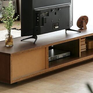 レビュー☆4.5 横180㎝ 国産ロータイプ木製テレビボード