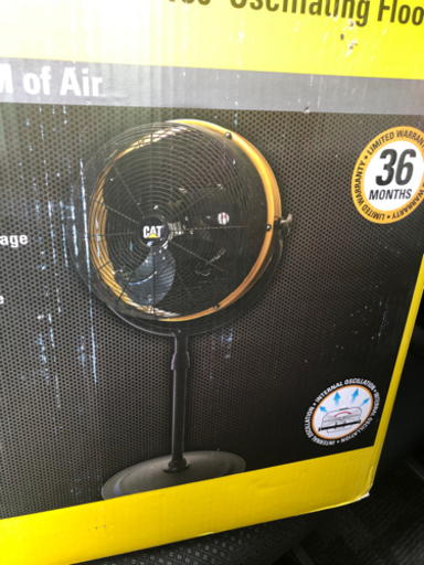 CAT 18インチスタンドファン　工業扇　扇風機　工業用
